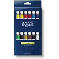 Lefranc &amp- Bourgeois Set oleo Fine 12x10ml- Multicolor- 10ml